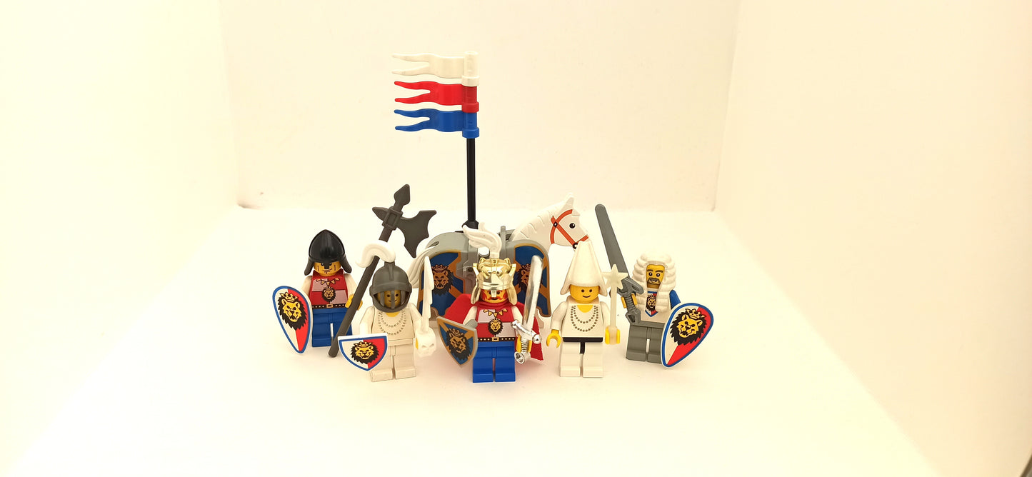 LEGO® Sortiment Minifiguren 5x Castle Kingdoms Löwenritter mit Schwert und Schild