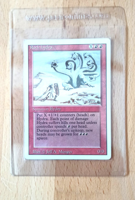Magic the Gathering - Karte - Revised - Rock Hydra - Reserved List