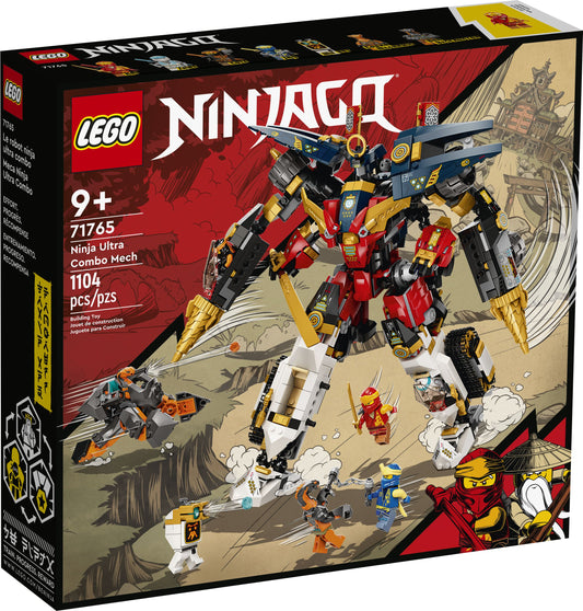 LEGO® Ninjago 71765 Ultrakombi-Ninja-Mech - 1104 Teile - Spektakulärer LEGO® NINJAGO® 4-in-1-Mech