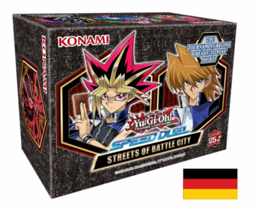 Yu-Gi-Oh! Speed Duel GX: Streets of Battle City Box - Deutsche Karten - 1. Auflage - 228 Karten