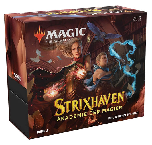 MTG - Strixhaven: Akademie der Magier Bundle deutsche Magic Sammelkarten - 10 Booster Packs
