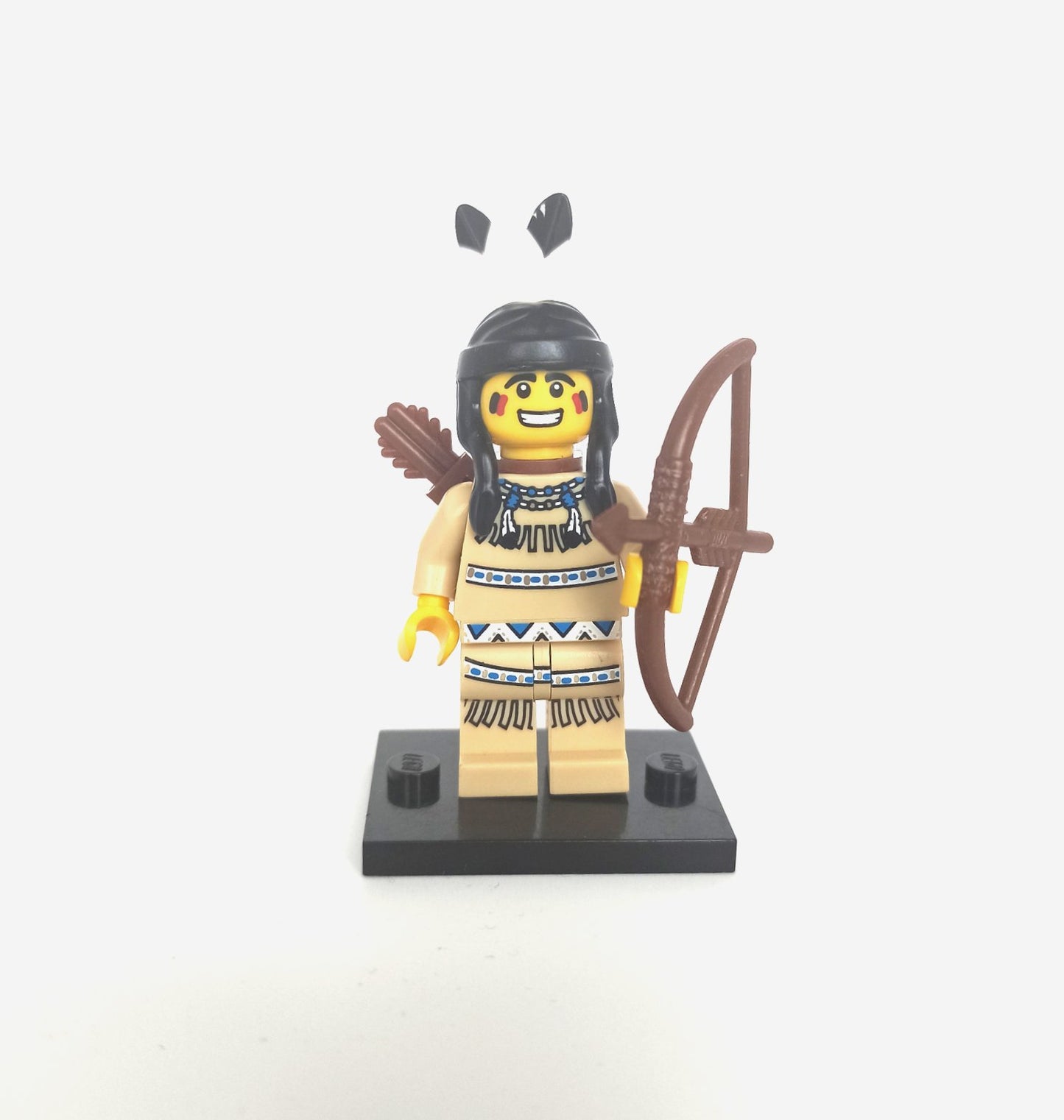 LEGO® Sortiment 1x Minifigur Serie 1 Tribal Hunter Indianer Wild West