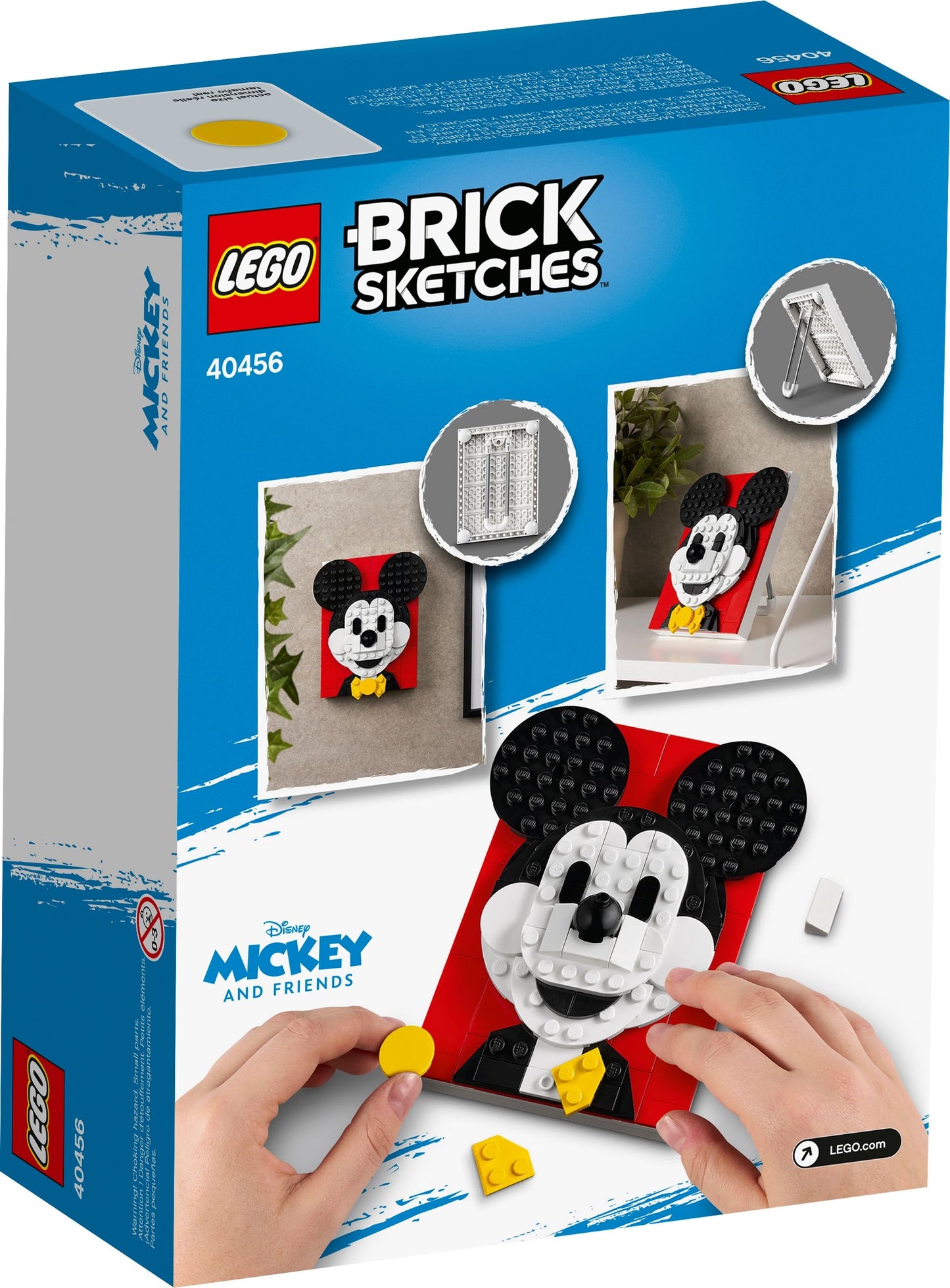 LEGO® Brick Sketches 40456 Micky Maus- 118 Teile