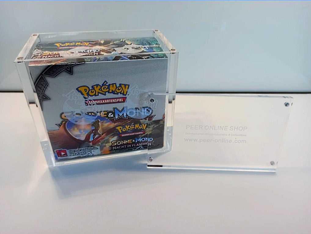 Acryl Schutzbox de-Luxe / Case passend für Pokemon Display Drachenwandel - Peer Online Shop