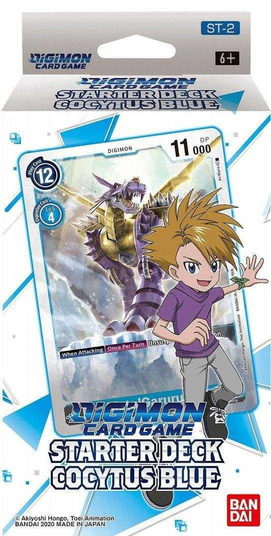 Digimon Card Game - COCYTUS BLUE STARTER DECK ST-2 EN - Peer Online Shop