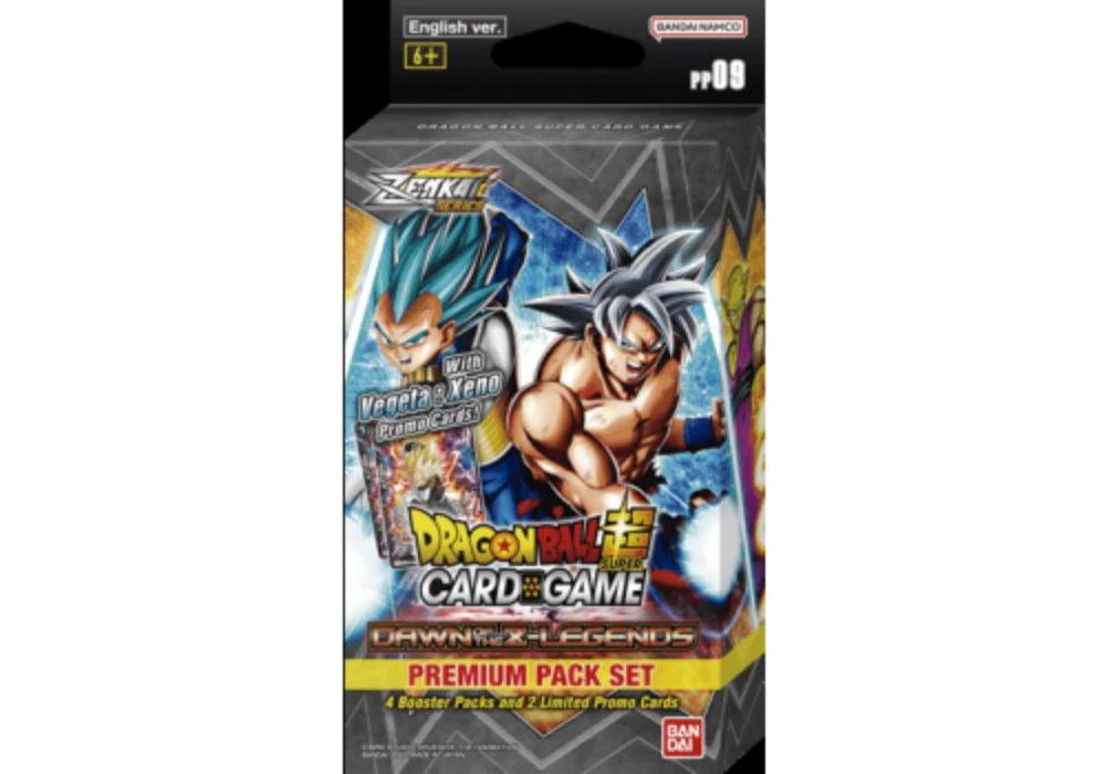 Dragon Ball Super Card Game Premium Pack - Zenkai Series Set 01 PP09 BT18 - 4 Booster Packs - Peer Online Shop
