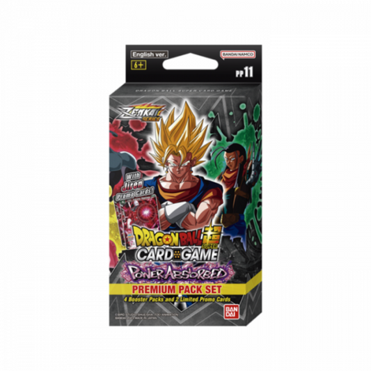 Dragon Ball Super Card Game - Premium Pack PP11 BT20 - Zenkai Series Set 03 - Power Absorbed (englisch) - 4 Boosterpacks