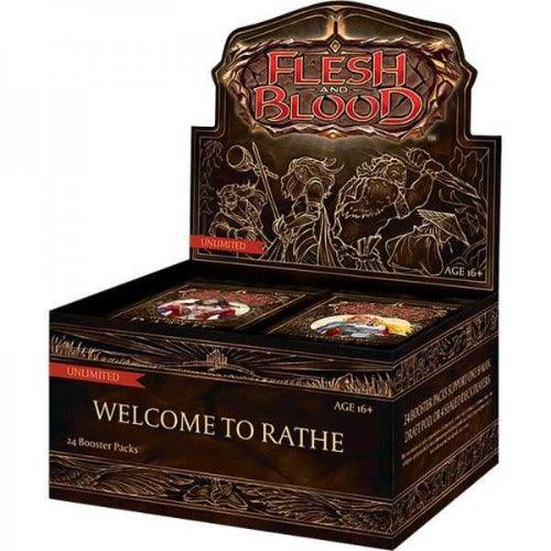 Flesh and Blood TCG Display - Welcome to Rathe Booster Box Unlimited - EN Cards - Peer Online Shop