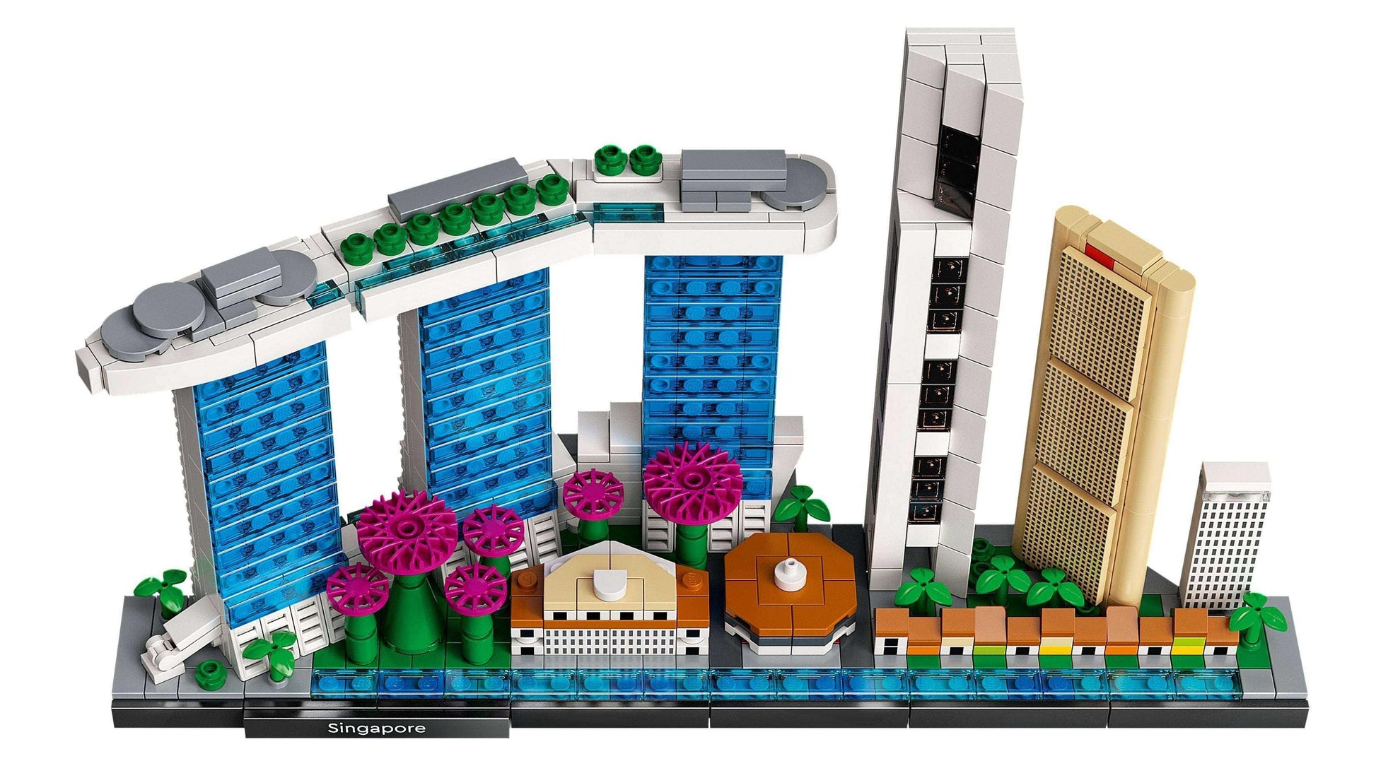 LEGO® Architecture 21057 Singapur Sykline - 827 Teile - Peer Online Shop