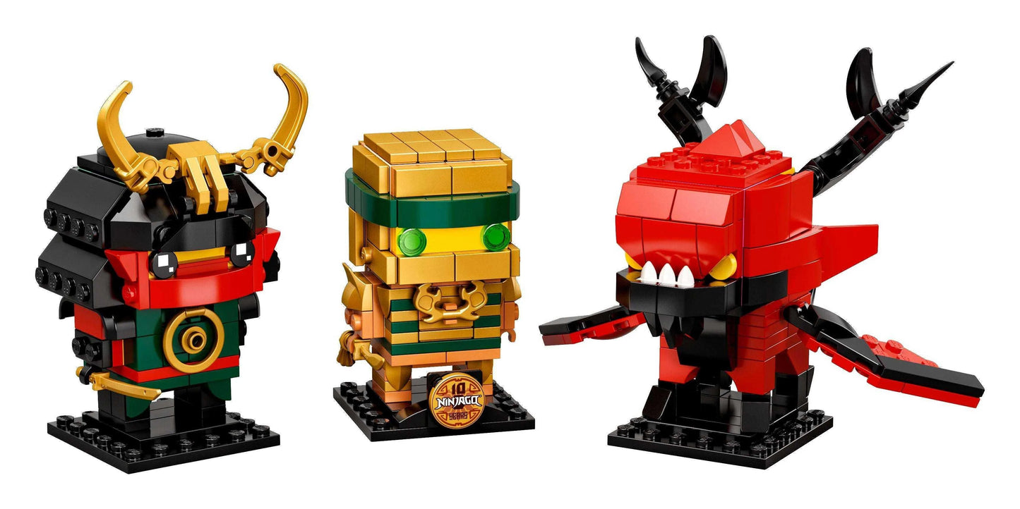 LEGO® BrickHeadz 40490 NINJAGO® 10th Anniversary Edition - 406 Teile - Peer Online Shop