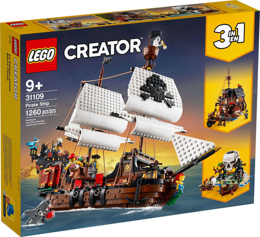 LEGO® Creator 31109 Piratenschiff Piratentaverne - 1264 Teile - Peer Online Shop