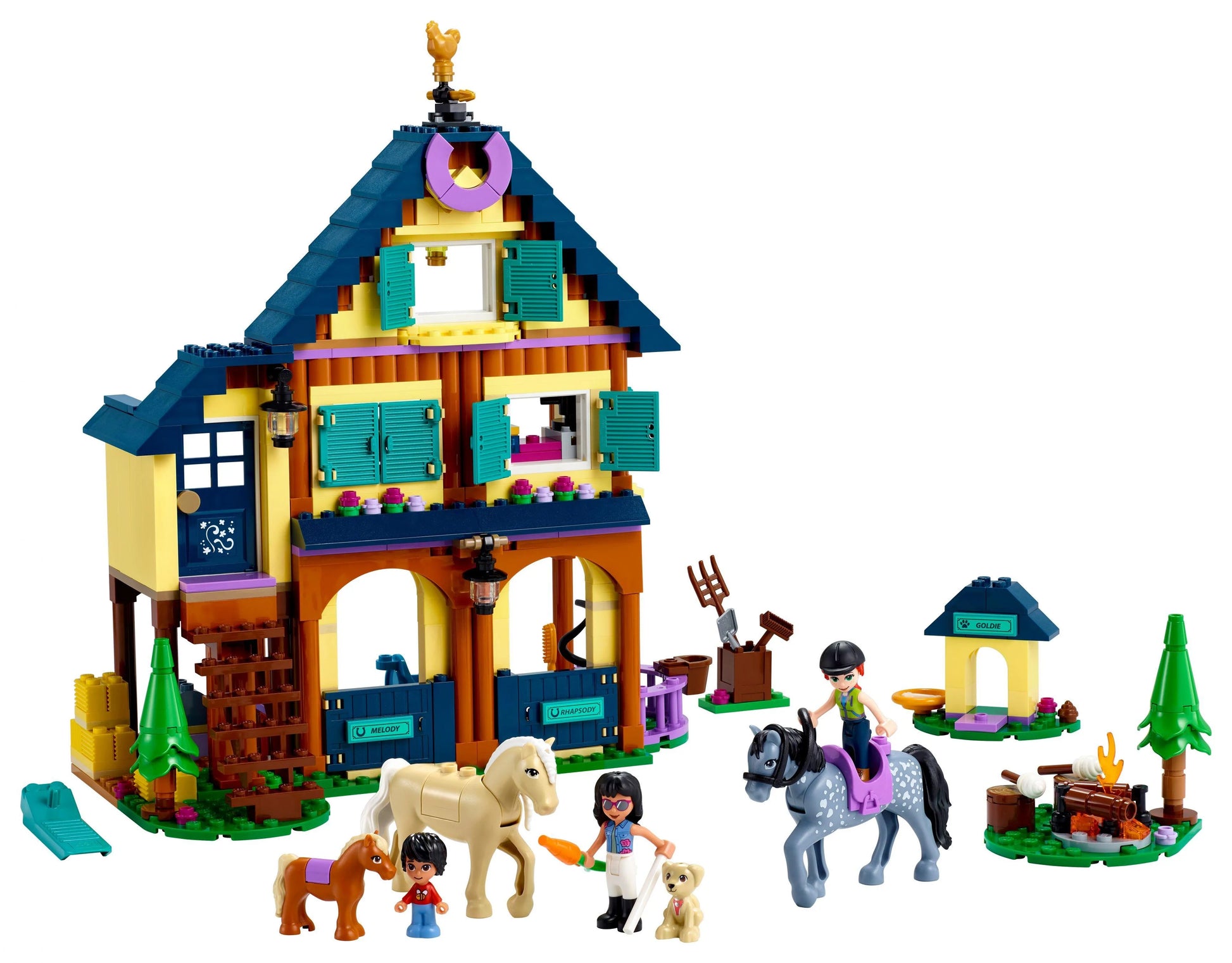 LEGO® Friends 41683 Reiterhof im Wald - 511 Teile - Peer Online Shop