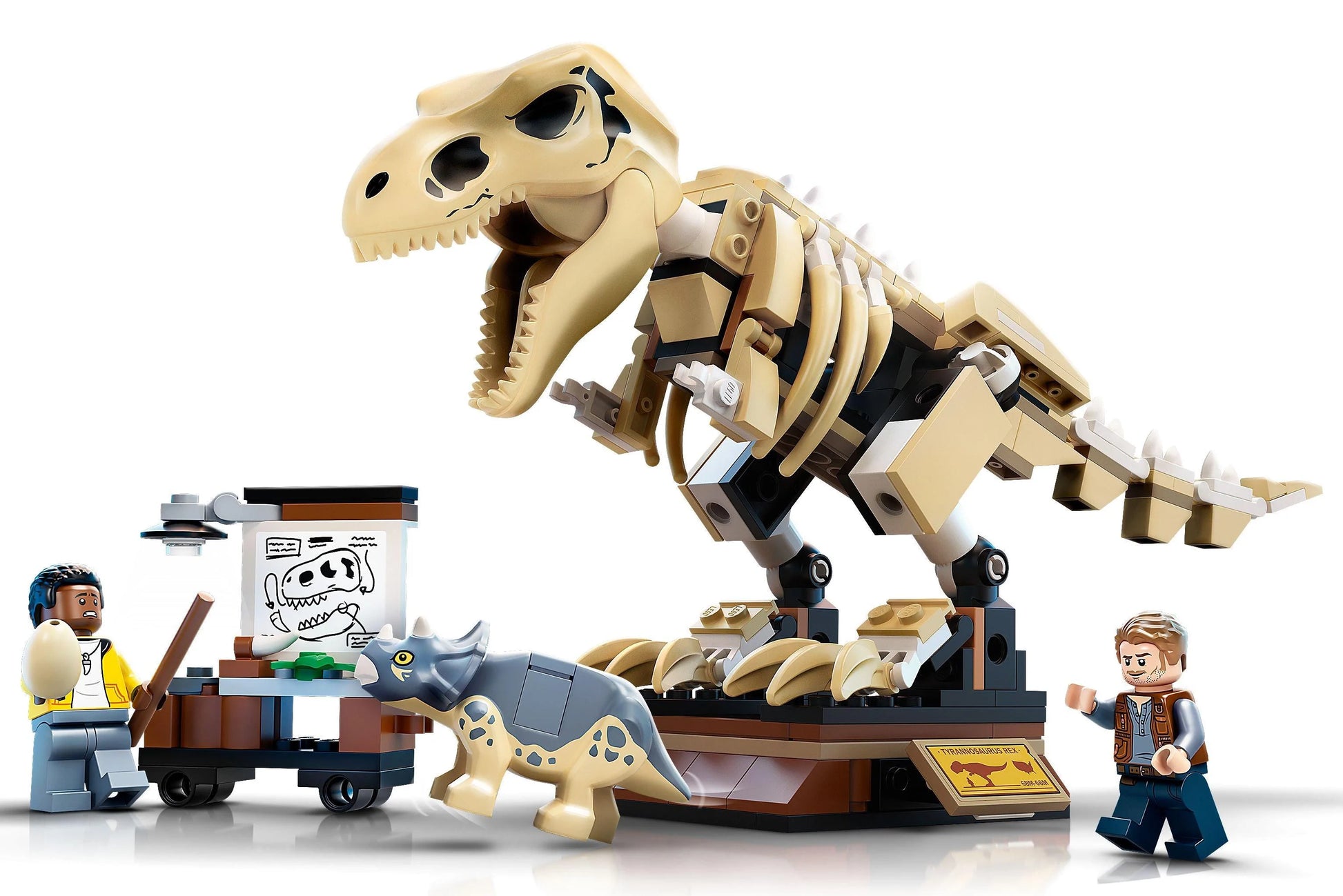 LEGO® Jurassic World 76940 T. Rex-Skelett in der Fossilienausstellung - 198 Teile - Peer Online Shop