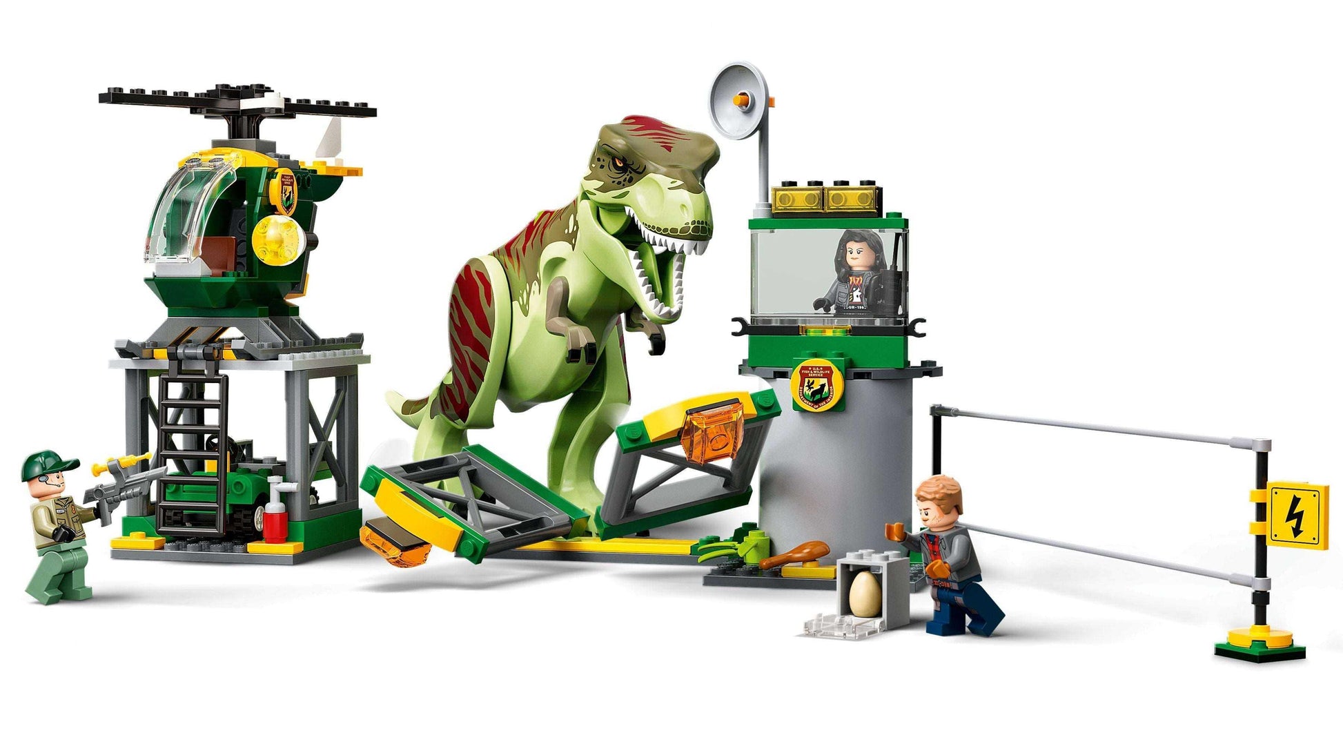 LEGO® Jurassic World 76944 T. Rex Ausbruch - 140 Teile - Peer Online Shop