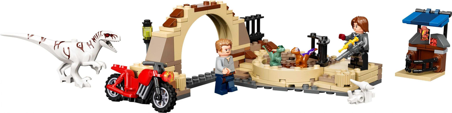 LEGO® Jurassic World 76945 Atrociraptor: Motorradverfolgungsjagd - 169 Teile - Peer Online Shop