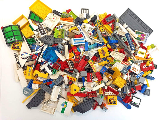 LEGO® Kiloware 0.85 kg bedruckte Steine - Peer Online Shop