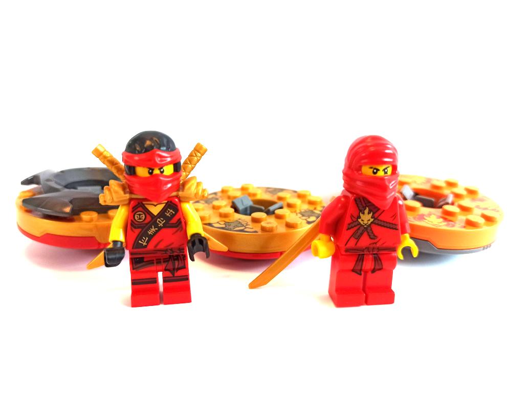 LEGO® Sortiment 2x Ninjago Minifiguren Kai + 3 Spinner - Peer Online Shop