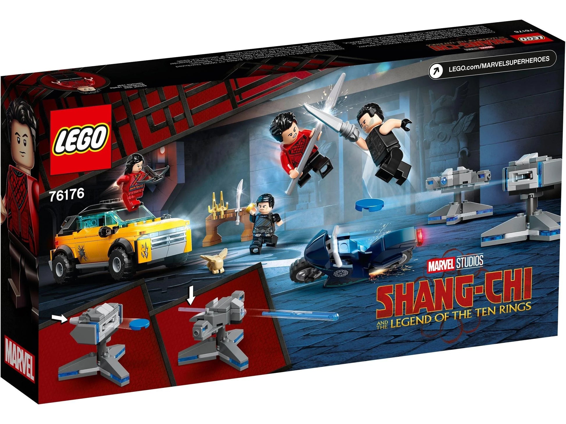 LEGO® Super Heroes 76176 Flucht vor den zehn Ringen - 321 Teile - Peer Online Shop