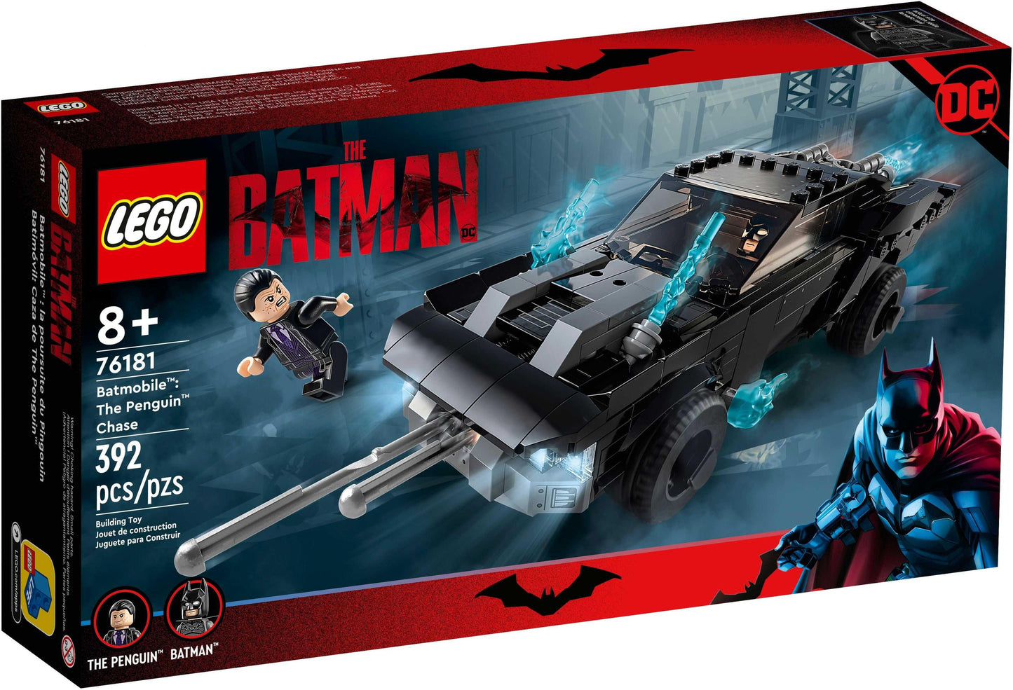 LEGO® Super Heroes 76181 Batmobile™: Verfolgung des Pinguins™ - 392 Teile - Peer Online Shop