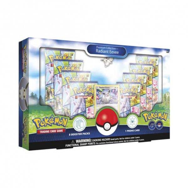 Pokémon GO Radiant Eevee Premium Collection (englisch cards) - 8 Boosterpacks - Peer Online Shop