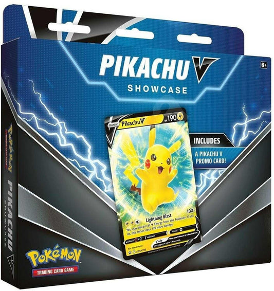 Pokémon Pikachu V  Showcase Collection Box (englische Karten) - Peer Online Shop