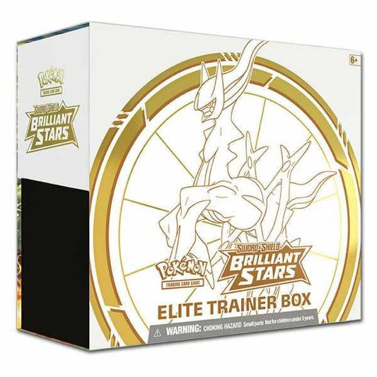 Pokemon Sword & Shield Brilliant Stars Elite Trainer Box - (english cards) - ARCEUS - Peer Online Shop