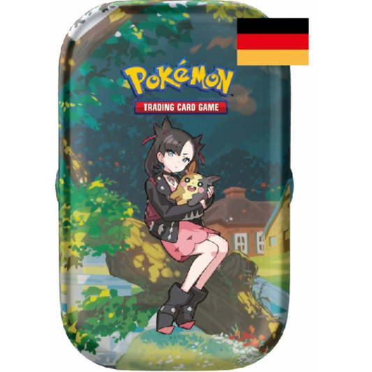 Pokemon Zenit der Könige: Mary & Morpeko Mini Tin (deutsch)  DE - 2 Booster Packs