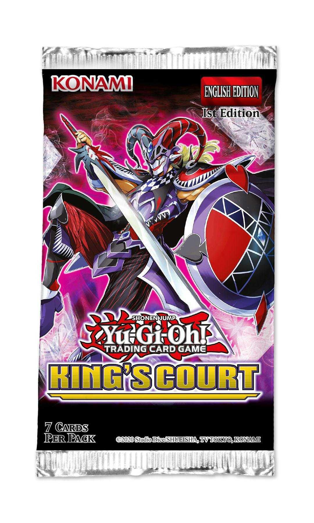 Yu-Gi-Oh! 24 Booster Display - King's Court - 1. Edition English Cards - sealed box - Peer Online Shop