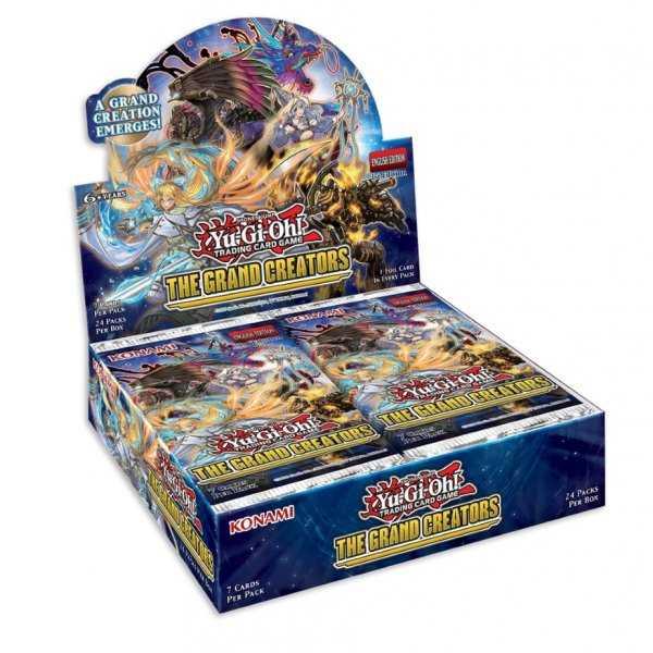 Yu-Gi-Oh! 24 Booster Display - The Grand Creators - 1. Edition English Cards - sealed box - Peer Online Shop